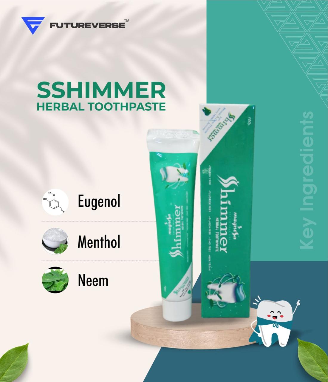 Shimmer Herbal Toothpaste